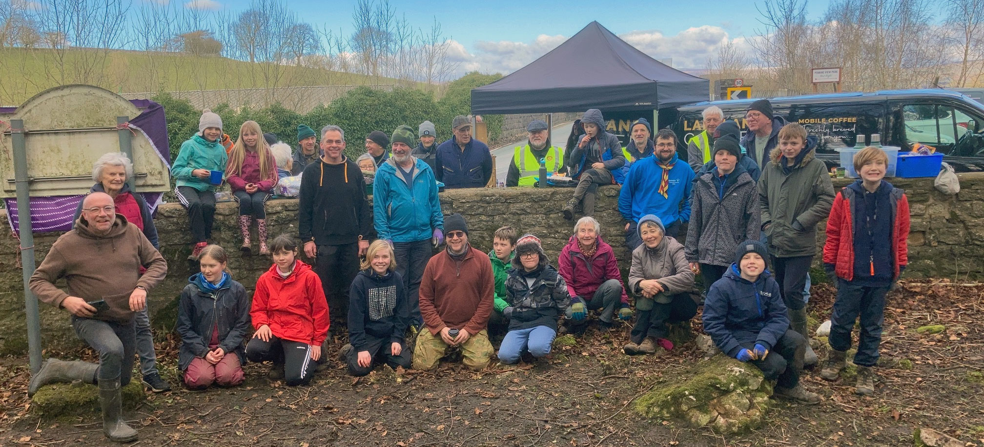 Helping Clear Jubilee Park