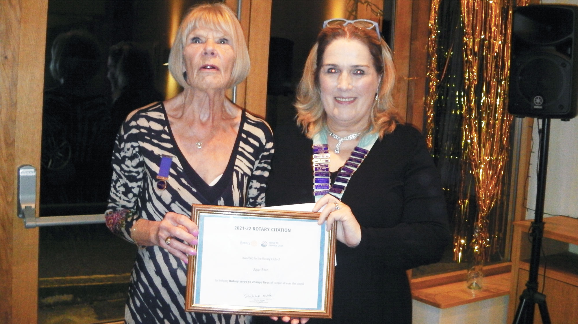 Upper Eden Rotary Club 43rd Charter Night