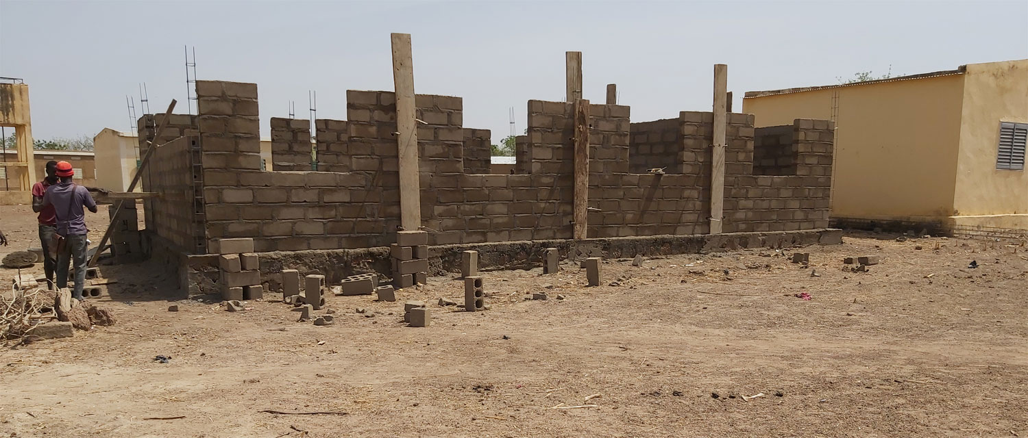 construction of eden medical centre in dinafra mali