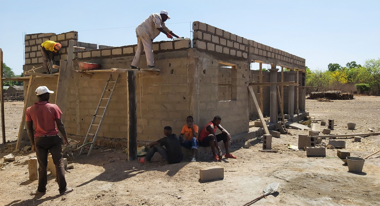 construction of eden medical centre in dinafra mali