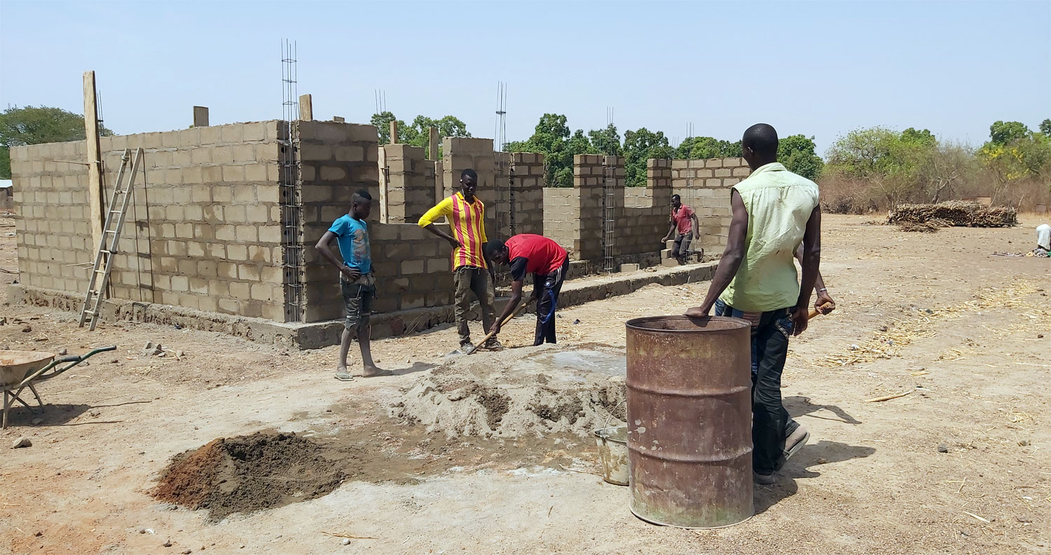 construction of eden medical centre in dinafra mali