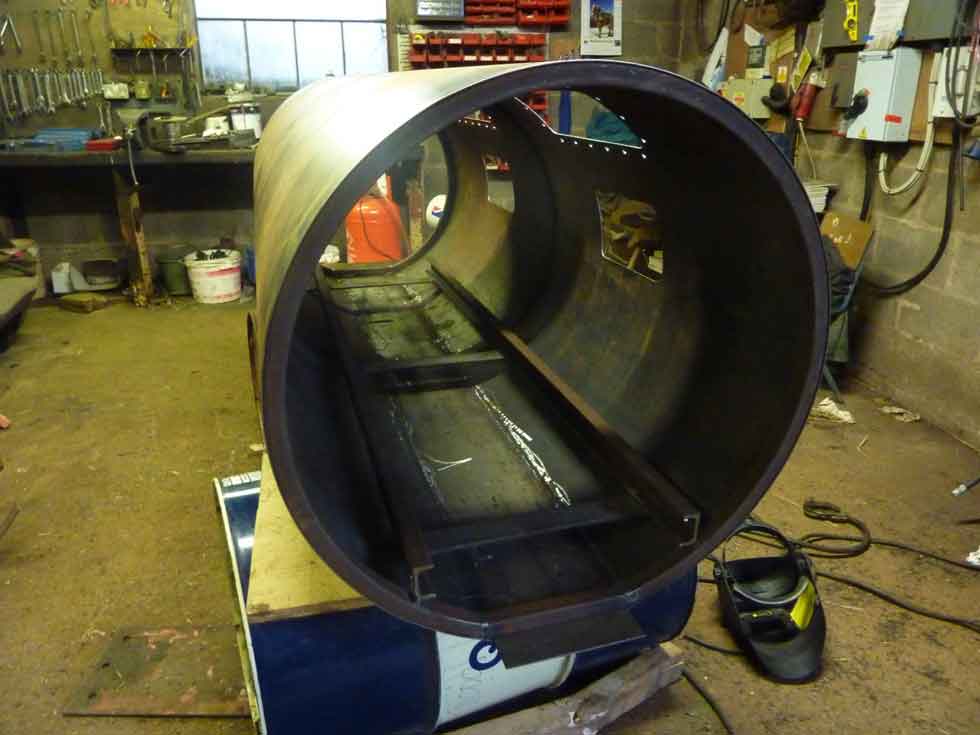 Rotary Iron Lung - Construction