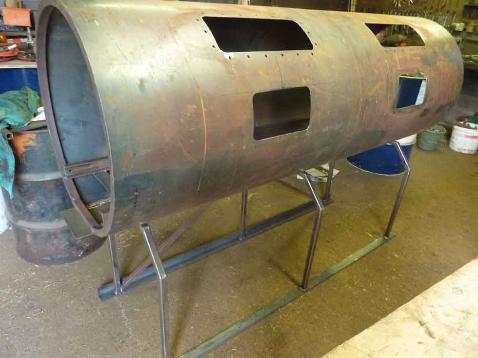 Rotary Iron Lung - Construction