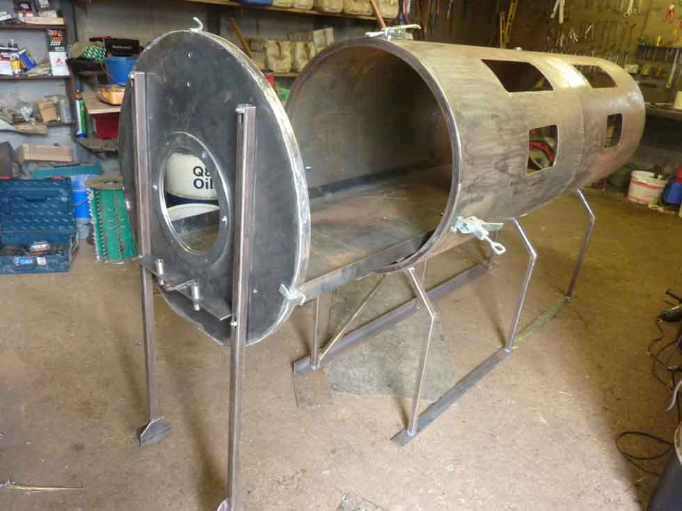 Rotary Iron Lung - Construction