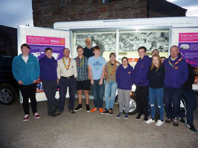 rotary iron lung at venture scouts