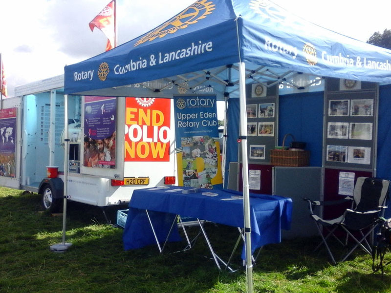 upper eden rotary iron lung at brough show
