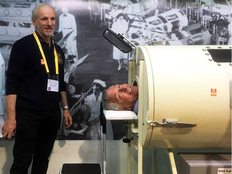 rotary iron lung at church and ostwaldtrstle rotary club